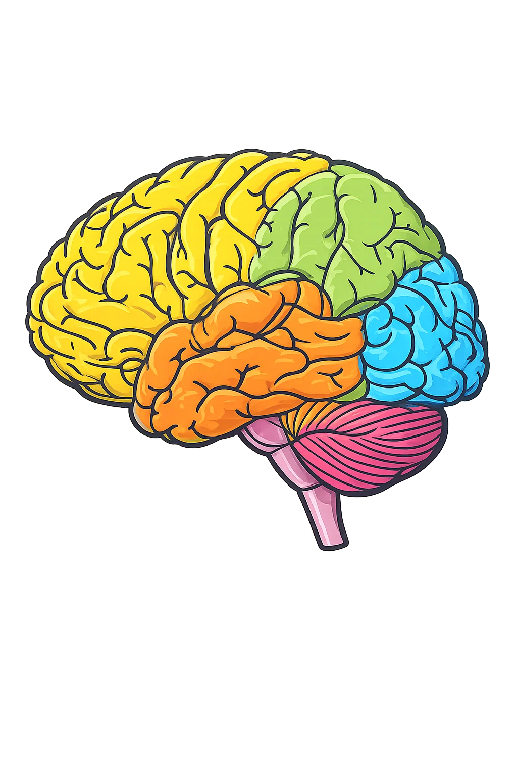 Illustration du développement cérébral de l'enfant