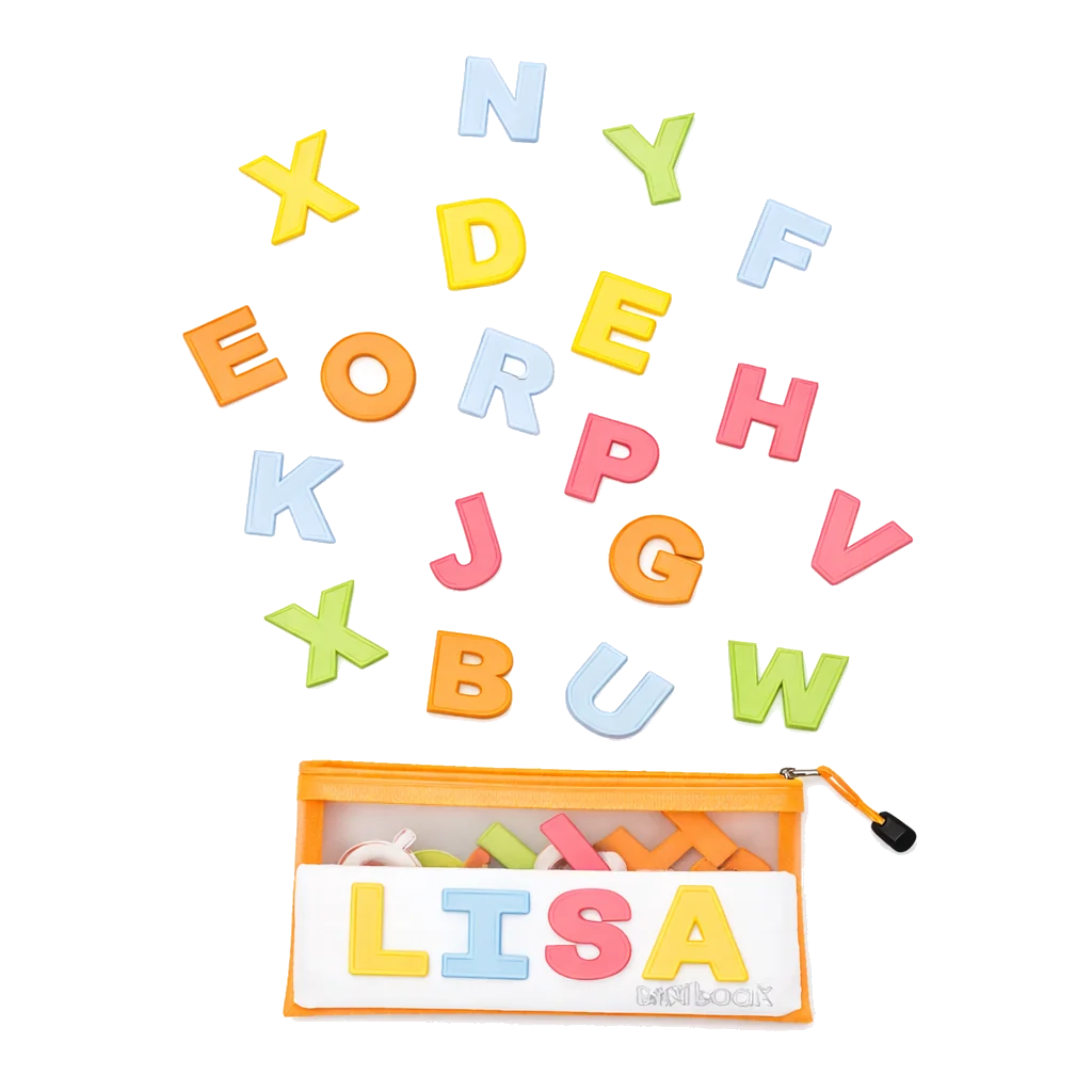 Accessoires Kitibook — trousse, lettres, lacets