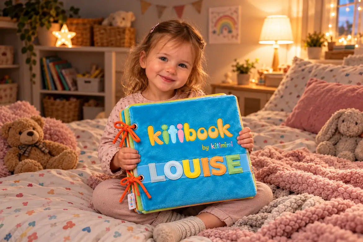 Child playing with their Kitibook