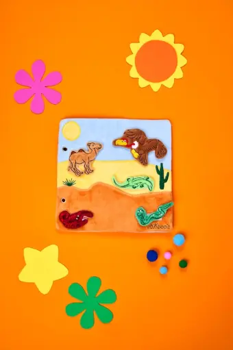 Planche Kitibook : Animaux désert et banquise