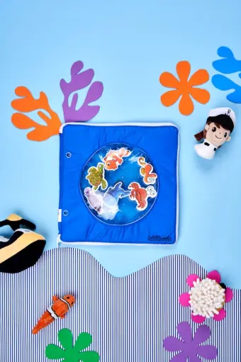 Planche Kitibook : Animaux - mer et dextérité